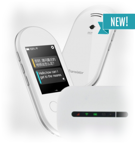 Kapesní překladač řečí Anobic VT WF2 Pro White
