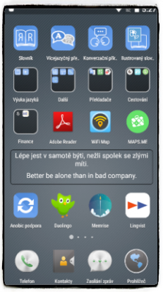 Jazykové a vzdělávací programy Anobic pro Android Jazykové a vzdělávací programy Anobic pro Android