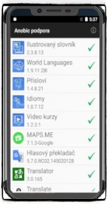 Kapesní hlasový překladač Anobic 9600Pro Kapesní hlasový překladač Anobic 9600Pro