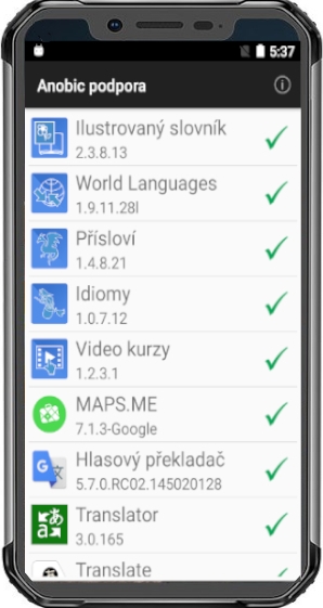 Kapesní hlasový překladač Anobic 9600Pro